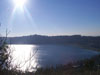 Vista del Lago di Albano e Castelgandolfo