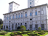La facciata posteriore del Casino Borghese