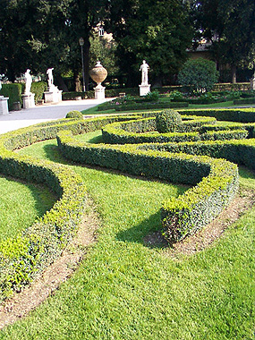 Il giardino del Casino Borghese