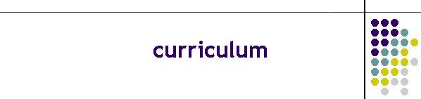 curriculum