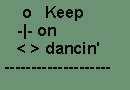 Dancing