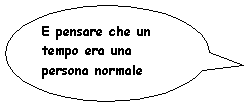 Fumetto 3: E pensare che un tempo era una persona normale