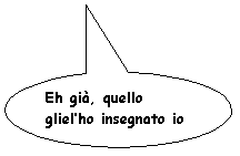 Fumetto 3: Eh gi�, quello gliel�ho insegnato io