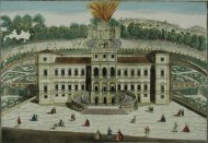 Vue de la Vigne de S. M. la Reine avec l'illumination  Turin
