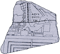 fragment from the Forma Urbis Romae