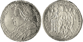 1 GIULIO (silver, 1707)