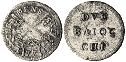 2 BAIOCCHI, or MURAIOLA (billon, 1771)
