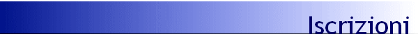 Iscrizioni