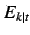 $E_{k\vert t}$