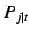 $P_{j\vert t}$