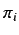 $\pi_i$