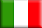 Bandiera Italia .gif - Small embossed