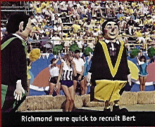Richmond were quick to recruit Bert