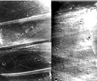 matching lead core marks