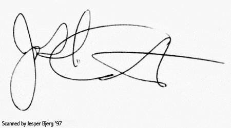 John Carpenter's Autograph