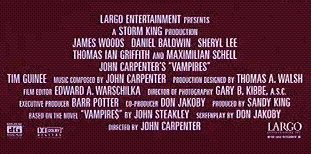 Vampires Credits