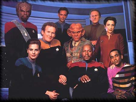 Cast of deep Space Nine 1993-1998