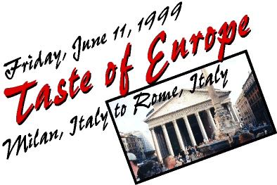 Milan, Italy to Rome, Italy
