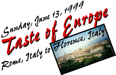 Rome, Italy to Florence, Italy