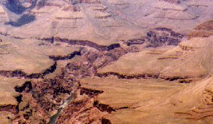 image canyon view from helicopter