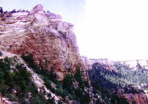 image canyon view from helicopter