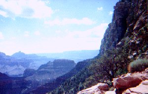 image early morning canyon view