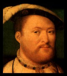 Jane's great-uncle Henry VIII