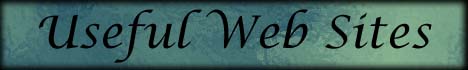 Useful Web Sites