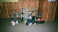 [Pic: Bike Disassembled]