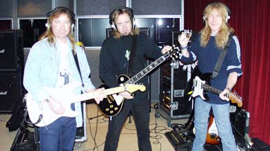 Dave,Adrian,Janick studio