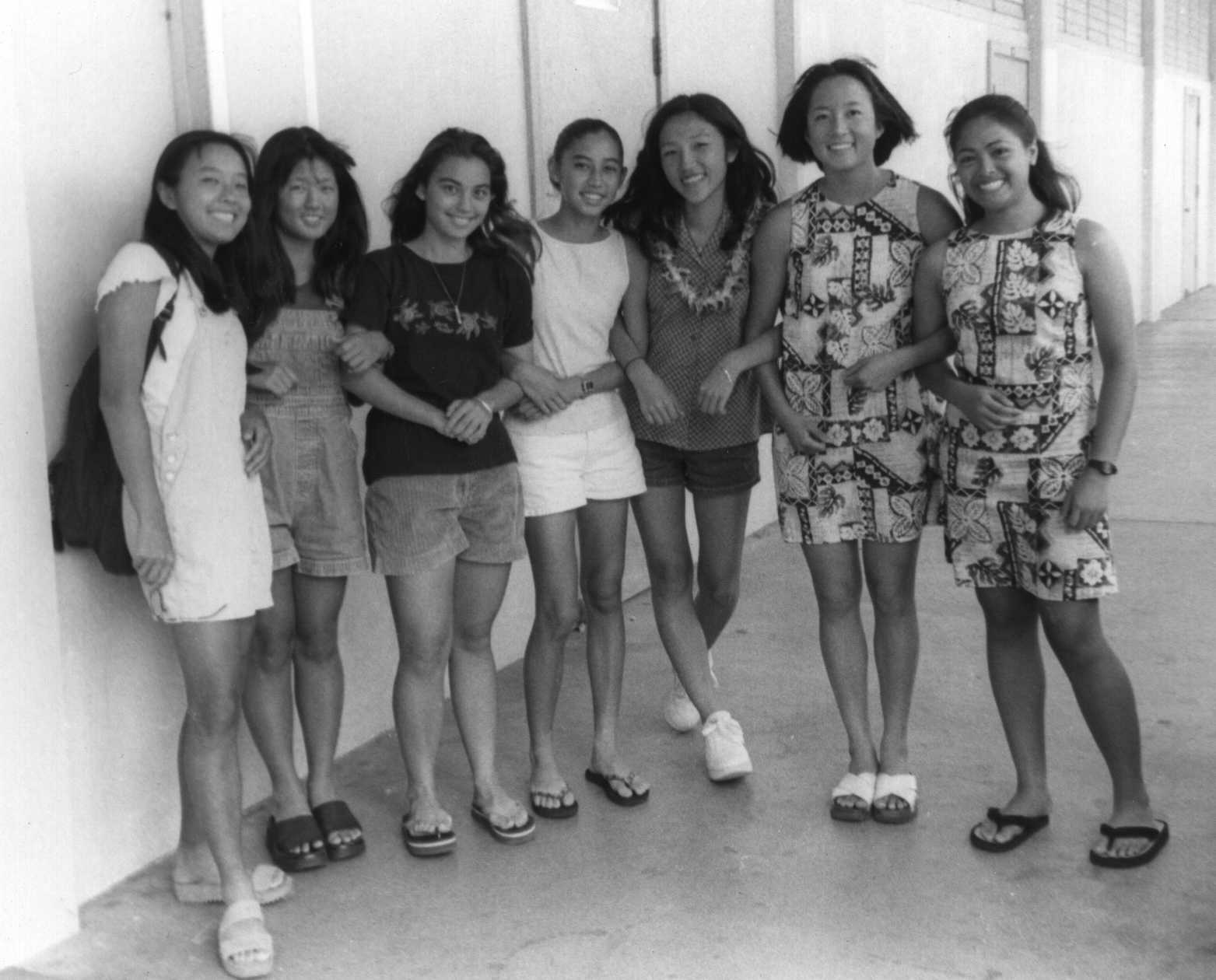 Lauren, Reina, Kari, Nina, Yukyong, me and Liana