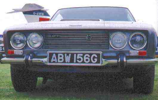 Unique air scoop can be seen under the bumper of this Mk1 FF