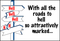 road sign