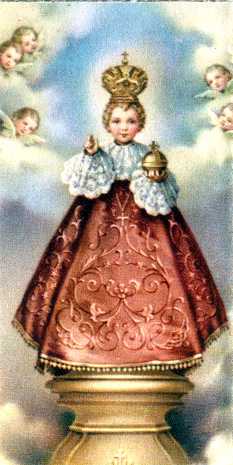 Dibujo de la imagen del Nio Jess de Praga
