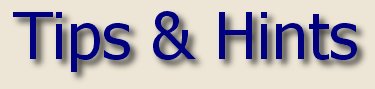 tips & hints