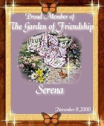 I'm a proud member of the Garden of Friendship~ Come and see why!