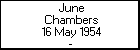 June Chambers