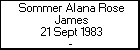 Sommer Alana Rose James