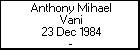 Anthony Mihael Vani