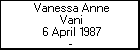 Vanessa Anne Vani