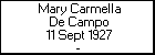 Mary Carmella De Campo