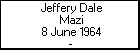 Jeffery Dale Mazi