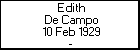 Edith De Campo