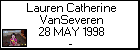 Lauren Catherine VanSeveren