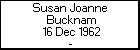 Susan Joanne  Bucknam