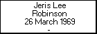 Jeris Lee Robinson