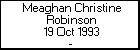 Meaghan Christine Robinson