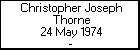 Christopher Joseph Thorne