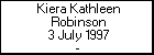 Kiera Kathleen Robinson