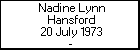 Nadine Lynn Hansford